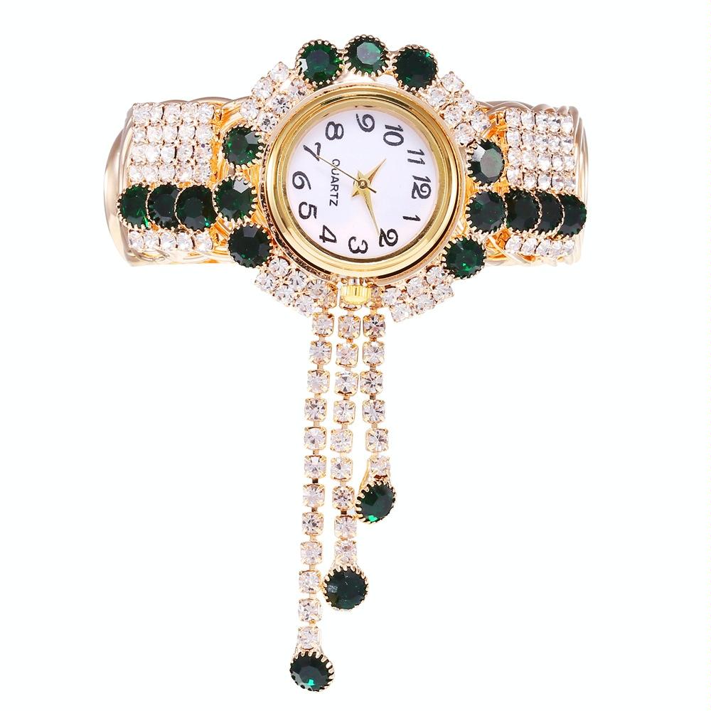 Diamond Pendant Quartz Bracelet Watch for Women - Wild and Unique - Pink