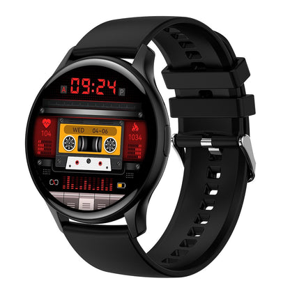 1.43 Inch Bt5.0 Ip67 Sport Smart Watch Support Bluetooth Call / Message Notification / Heart Rate / Blood Pressure Health Monitor - Gold