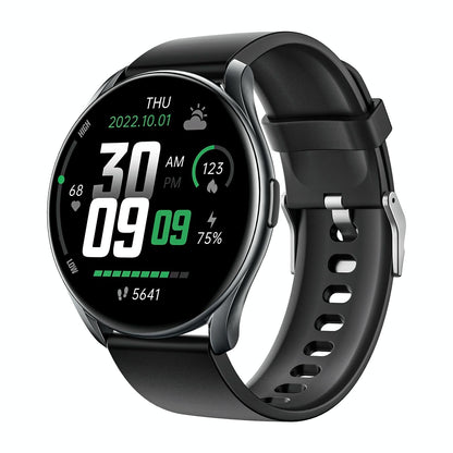 Smart Watch With Heart Rate And Blood Pressure Monitoring - Blue