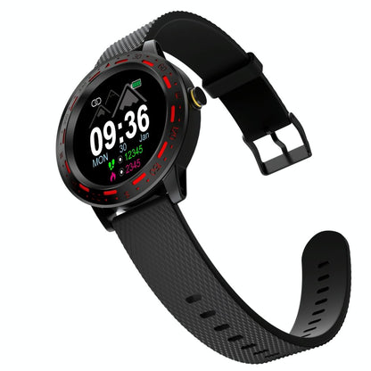 1.3 Inch Tft Screen Ip67 Waterproof Smart Watch Bracelet Support Sleep Monitor / Heart Rate Monitor / Blood Pressure Monitoring - Silver Black