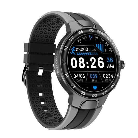 Waterproof Smart Wristband With Menstrual Cycle Reminder And Heart Rate Monitor - Grey