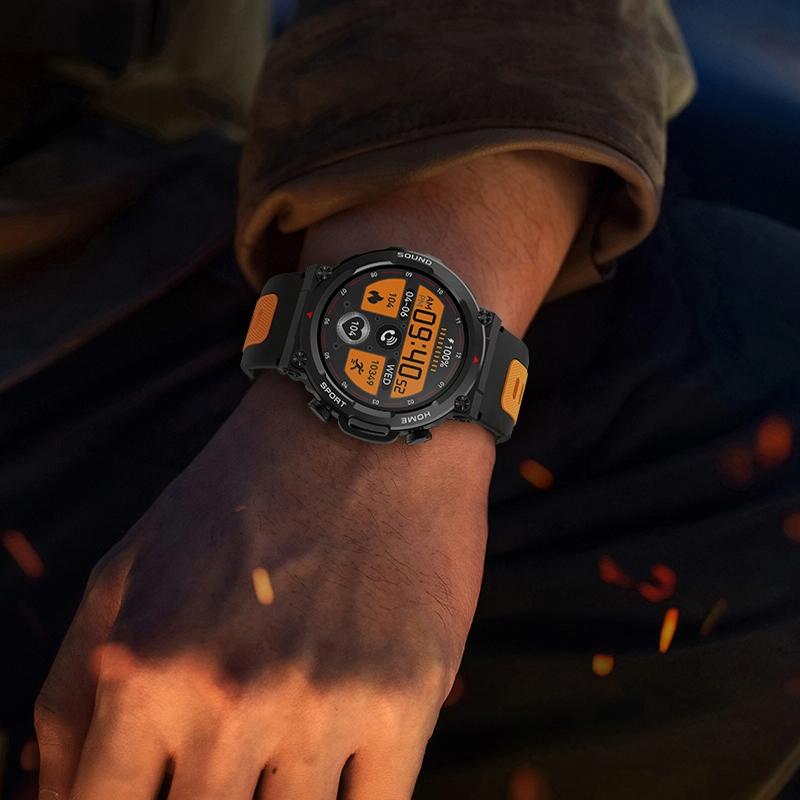 Waterproof Smart Watch With Heart Rate & Sleep Monitoring - Gold