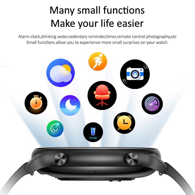 1.32 Inch Waterproof Smart Watch With Bluetooth Calling & Sleep Monitoring - Green