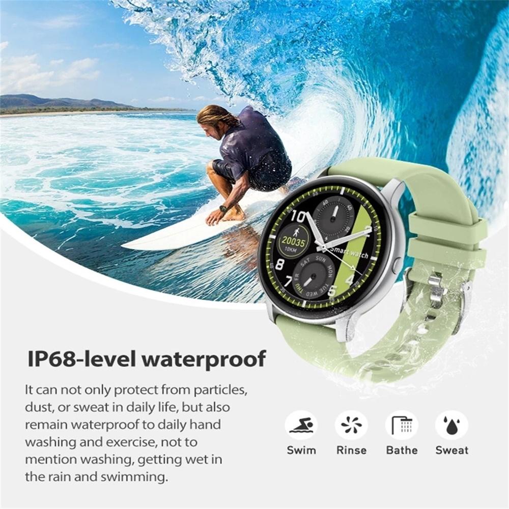Smart Watch With Heart Rate And Blood Pressure Monitoring - Pink