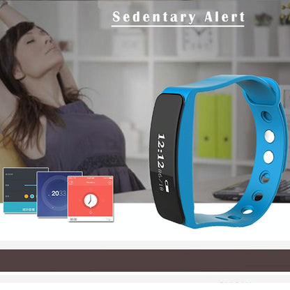 Waterproof Oled Bluetooth Smart Bracelet With Pedometer And Remote Capture For Android / Ios - Orange