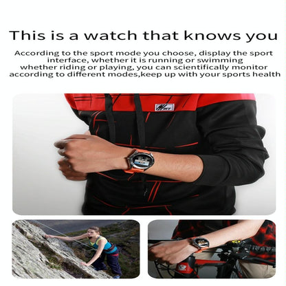 Waterproof Smart Watch With Heart Rate And Sleep Monitoring - Ip68 - Green