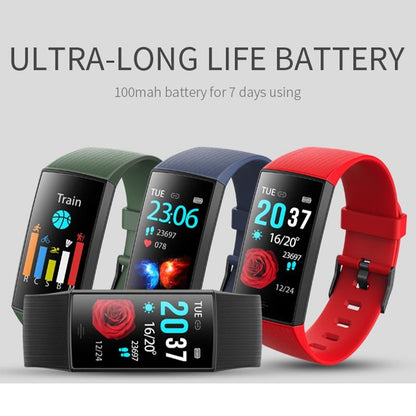 Waterproof Smart Bracelet With Step Heart And Sleep Monitoring - Ip67 - Green