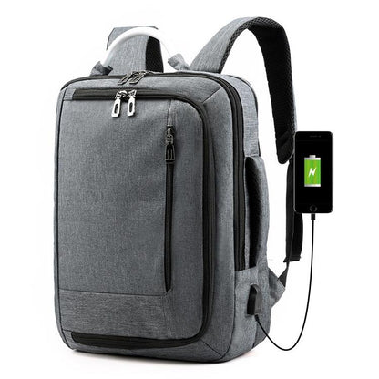Multifunctional Oxford Laptop Backpack - Cxs-620 - Army Green