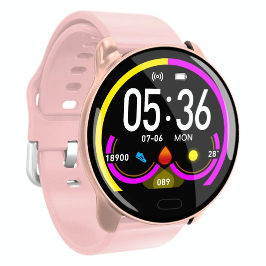 Smart Bracelet With Call / Heart / Blood Monitoring - Colour Screen - Rose Gold