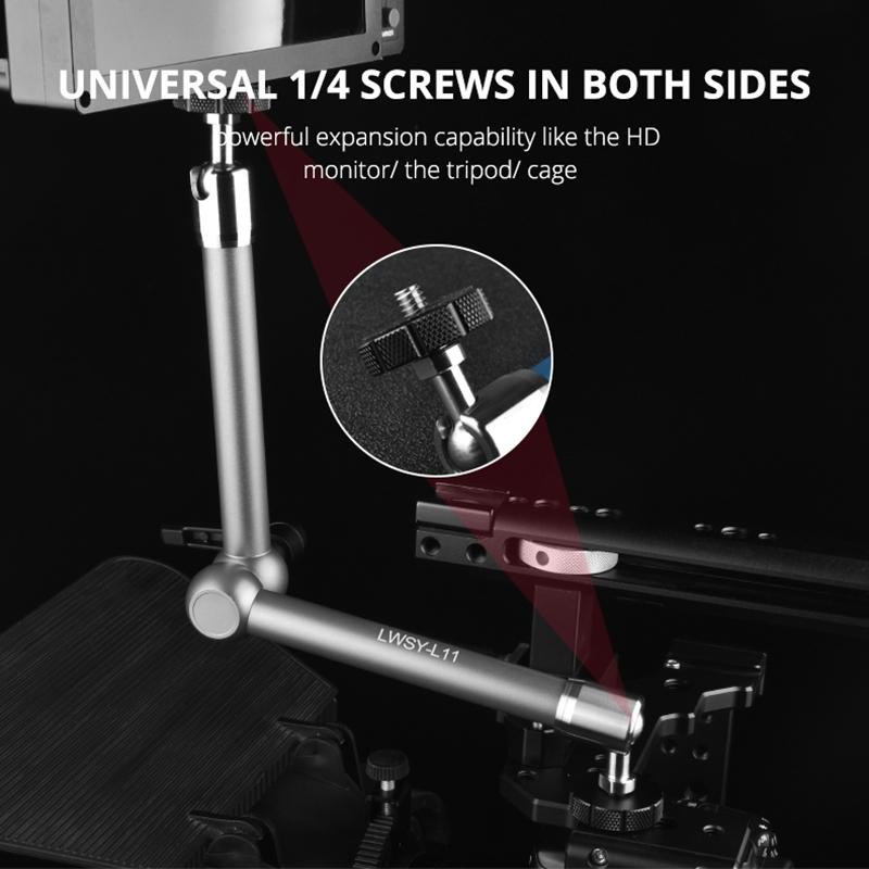 Flexible Articulating Arm - Adjustable Friction - Grey