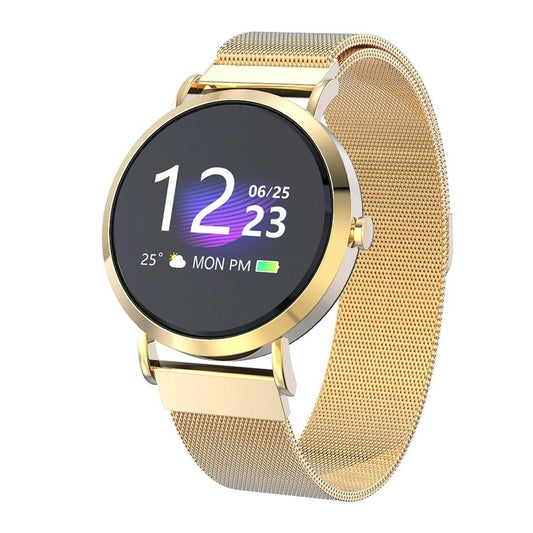 Smart Bracelet With Call Heart Bp Sleep And Oxygen Monitoring - Gold