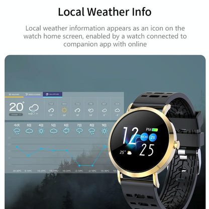 Smart Bracelet With Call Heart Bp Sleep And Oxygen Monitoring - Gold