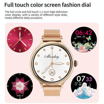 Waterproof Women Menstrual Cycle Smart Watch Gold