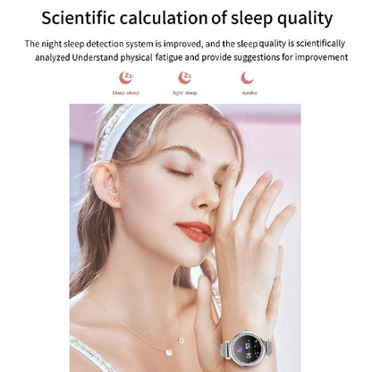 Menstrual Period Smart Bracelet With Blood Pressure And Heart Rate Monitoring - Gold