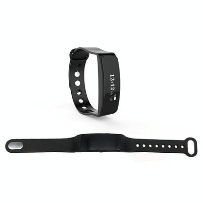 Waterproof Oled Bluetooth Smart Bracelet With Pedometer And Remote Capture For Android / Ios - Blue