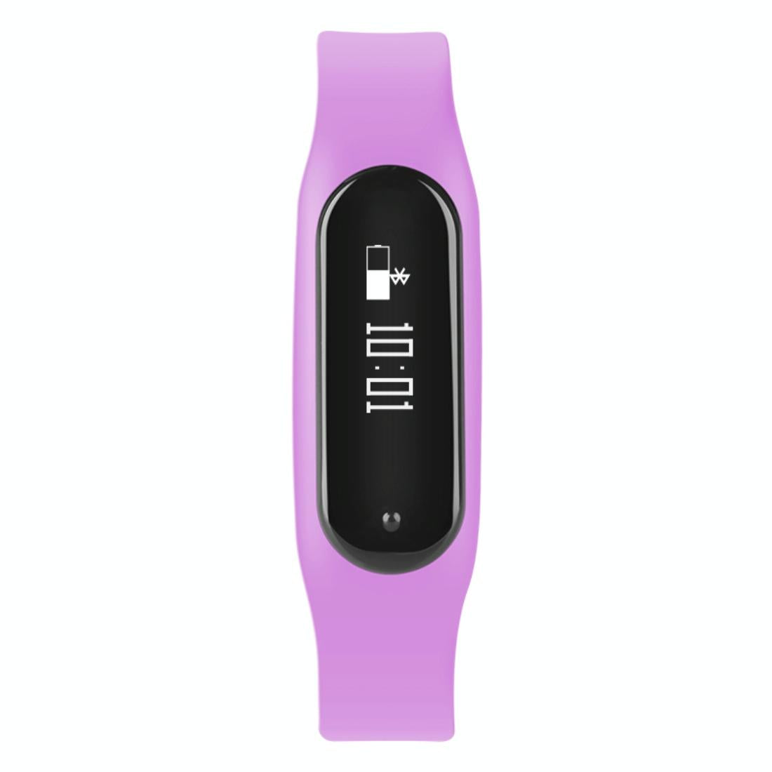 Bluetooth Smart Bracelet With Heart Rate Monitor And Sleep Tracker - Blue