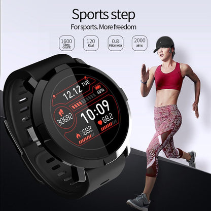 Waterproof Smart Bracelet With Heart Rate Monitor And Sleep Tracker - Red