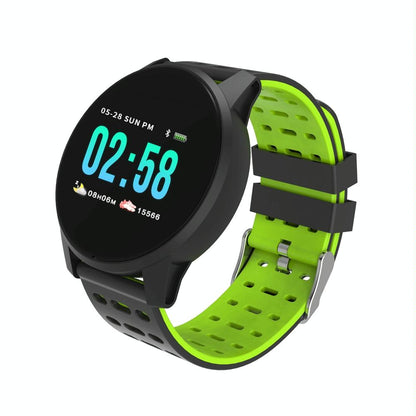 Waterproof Smart Bracelet With Call Heart Sleep Bp And Oxygen Monitoring - Ip67 - Red