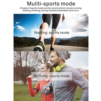 Waterproof Tft Smart Bracelet With Call / Heart / Sleep / Sedentary / Bp Monitoring - Red