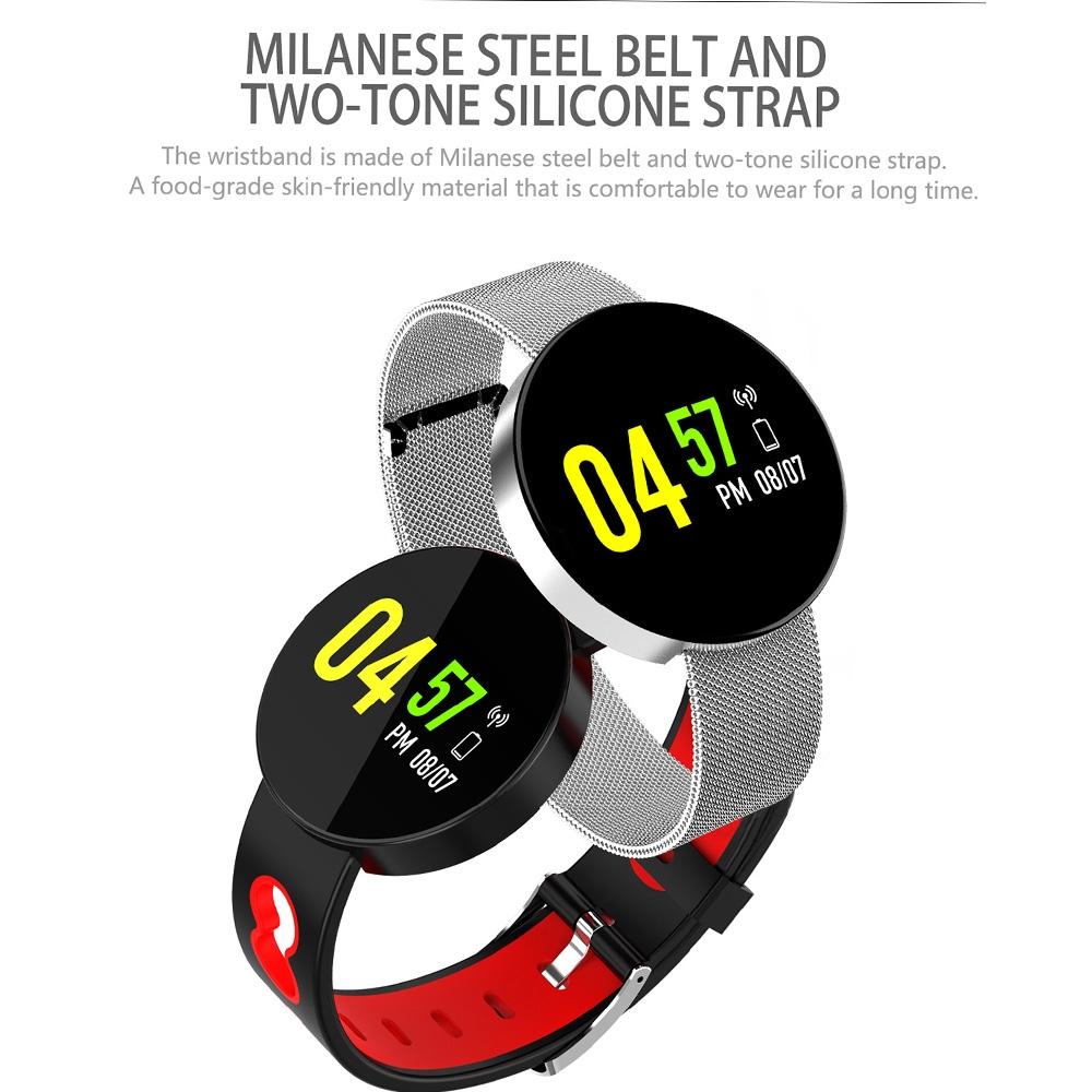 Smart Health Monitoring Bracelet With Waterproof Tft Screen