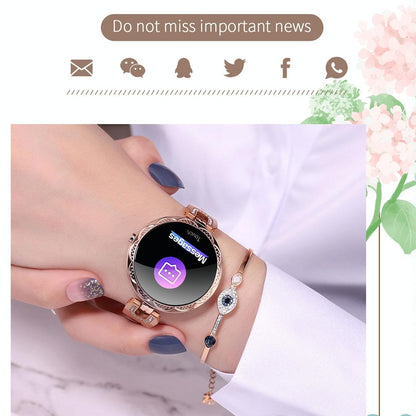 Waterproof Smart Bracelet With Lcd Screen And Heart Rate Monitor - Silver