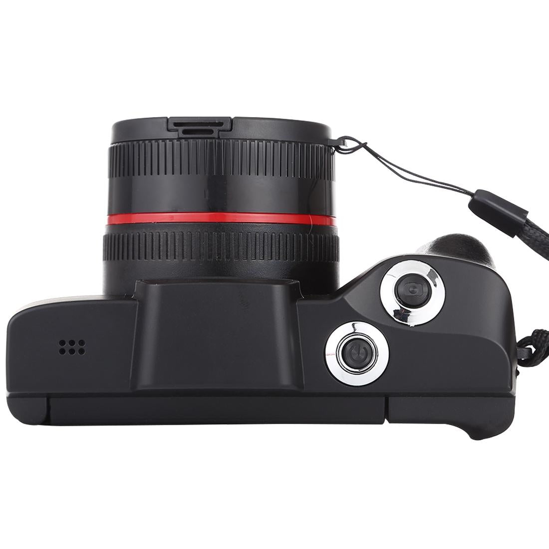 Hd 720p Recording Flip Screen Digital Camera with Interchangeable Lens and Infrared Lens - White