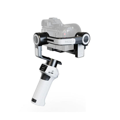Aircross s 3 Axis Foldable Handheld Gimbal Stabilizer for Dslr Cameras and Smart Phone White