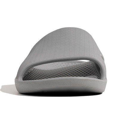 Archline Rebound Orthotic Slides Flip Flop Thongs Slip On Arch Support - Stone Grey - Euro 45