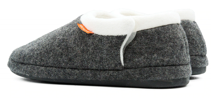 ARCHLINE Orthotic Slippers CLOSED Arch Scuffs Orthopedic Moccasins Shoes in Grey Marle - EUR 41