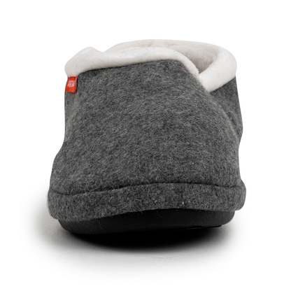 ARCHLINE Orthotic Slippers CLOSED Arch Scuffs Orthopedic Moccasins Shoes in Grey Marle - EUR 41