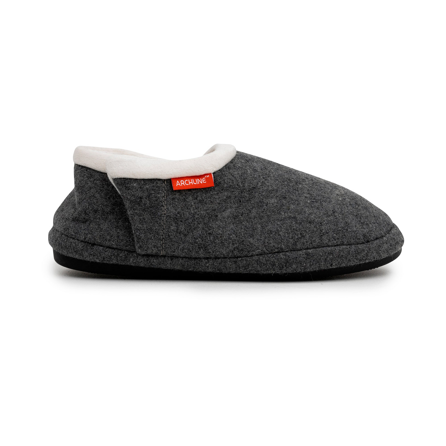 ARCHLINE Orthotic Slippers CLOSED Arch Scuffs Orthopedic Moccasins Shoes in Grey Marle - EUR 41