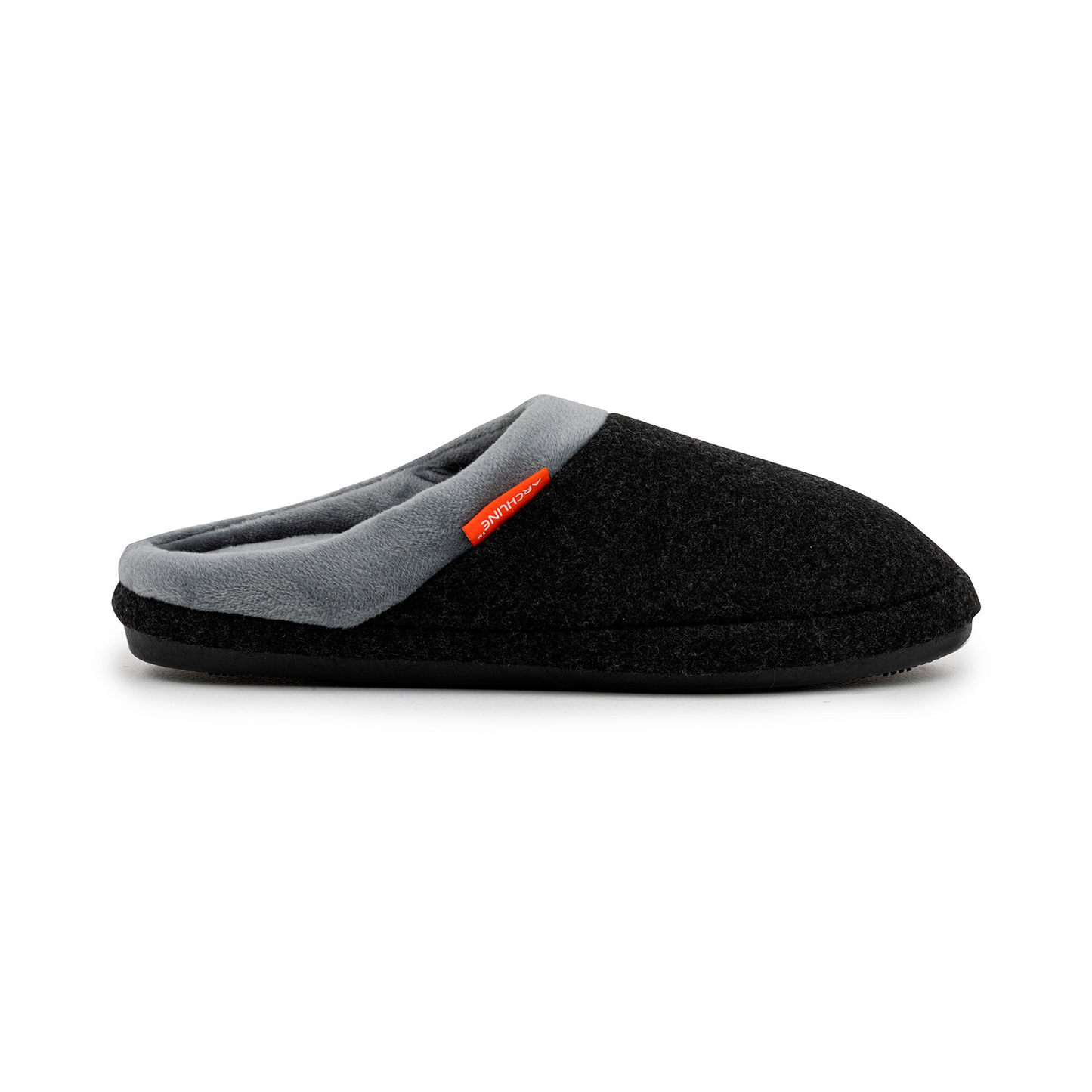 ARCHLINE Orthotic Slippers Slip On Arch Scuffs Orthopedic Moccasins in Charcoal Marle - EUR 47