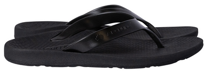 ARCHLINE Orthotic Thongs Arch Support Shoes Footwear Flip Flops Orthopedic - Black/Black - EUR 35