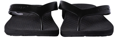 ARCHLINE Orthotic Thongs Arch Support Shoes Footwear Flip Flops Orthopedic - Black/Black - EUR 39