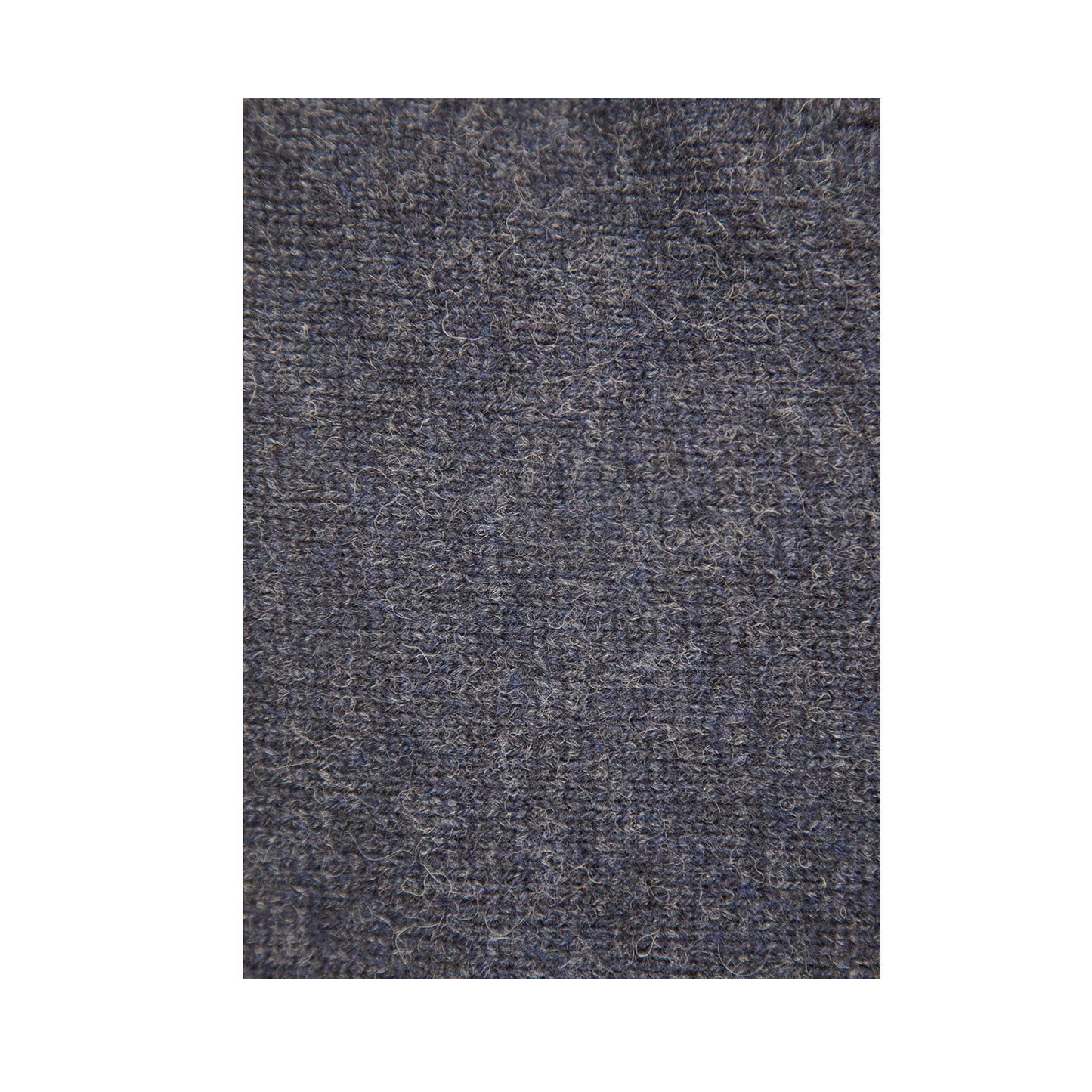 100% SHETLAND RAGG WOOL Half Zip Up Knit JUMPER Pullover Mens Sweater Knitted - Denim Blue (45) - 3XL - 4XL