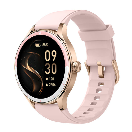 Elegant Smartwatch with 1.27" HD Display, Bluetooth Calling, 100+ Watch Faces & Sports Modes (pink)