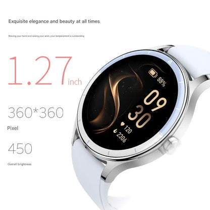 Elegant Smartwatch with 1.27" HD Display, Bluetooth Calling, 100+ Watch Faces & Sports Modes(blue)