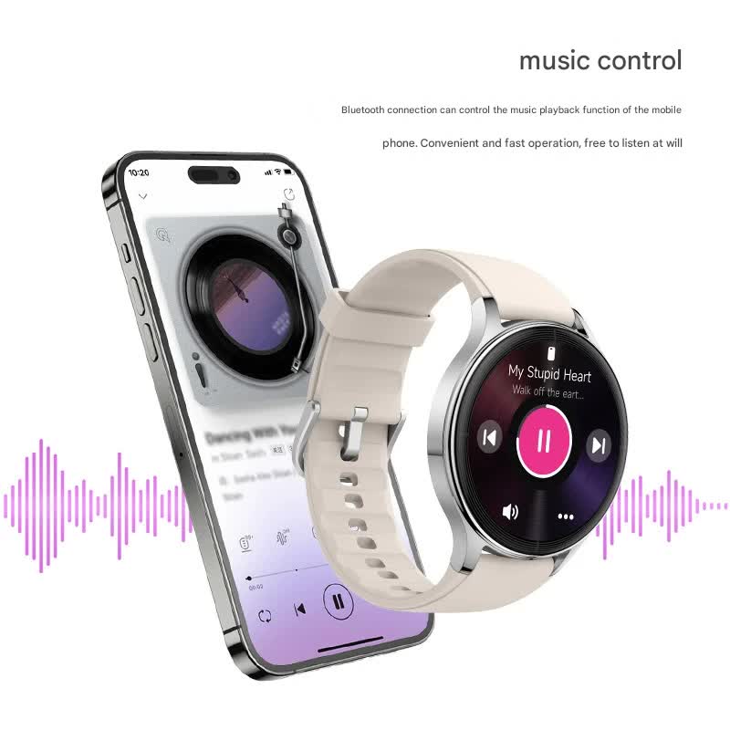 Elegant Smartwatch with 1.27" HD Display, Bluetooth Calling, 100+ Watch Faces & Sports Modes(blue)