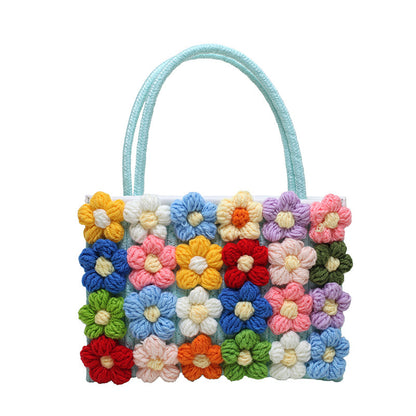 Women's Versatile Embroidered One Shoulder Messenger Bag
