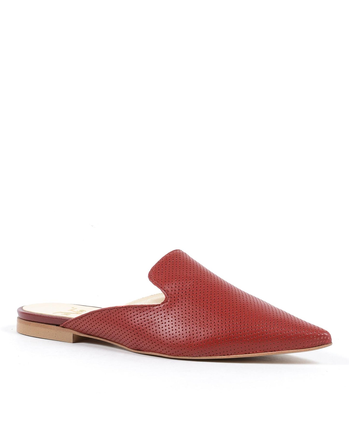 Leather Slide Sandals - 38 EU